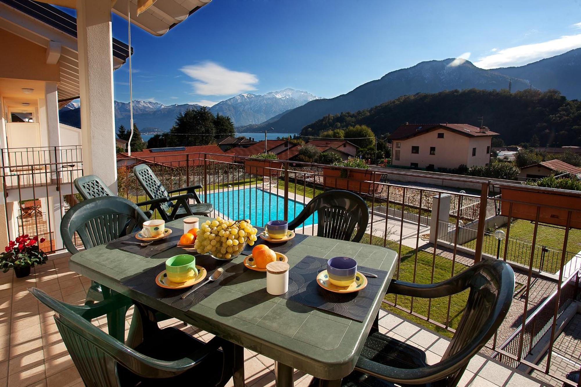 4 Village Centre Lenno Homes With Pool-By Italian Apartments 客房 照片